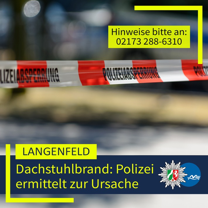 POL-ME: Brand eines leerstehenden Wohnhauses - Polizei ermittelt - 2507024