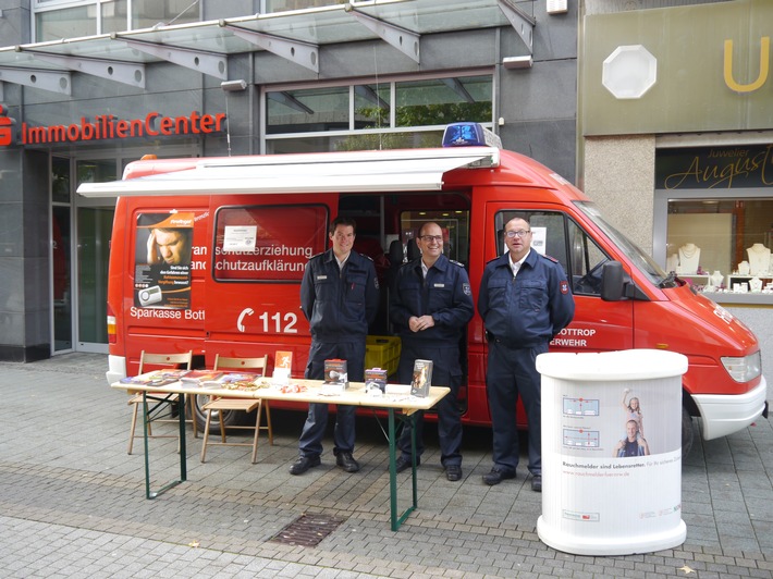 FW-BOT: Vorankündigung: Rauchmeldertag am Freitag, den 13. Juli 2018 - Informationen zu Rauch- und CO-Meldern in der Innenstadt