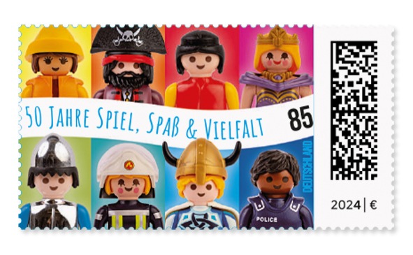 Deutsche Post und Playmobil präsentieren gemeinsame Briefmarke