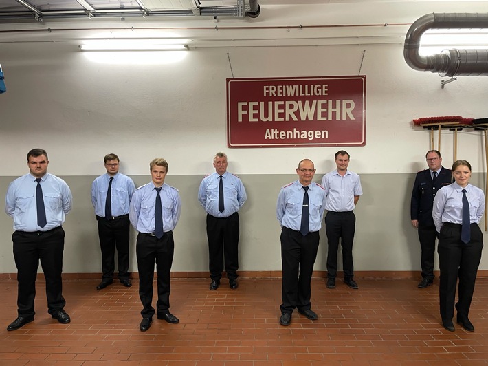 FW Celle: Jahreshauptversammlung der Ortsfeuerwehr Altenhagen