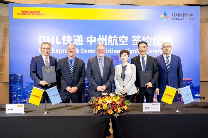 PM: DHL und Central Airlines unterzeichnen Absichtserklärung zur Bildung einer neuen Partnerschaft / PR: DHL and Central Airlines ink Letter of Intent to form new partnership