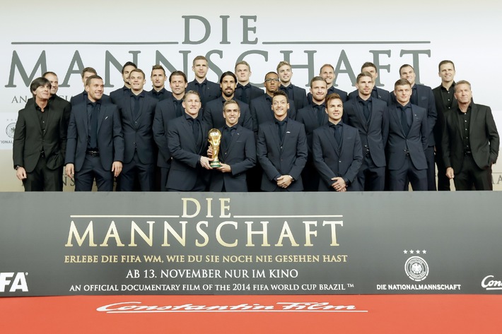 Großes Wiedersehen mit den WM-Helden / Weltpremiere von DIE MANNSCHAFT