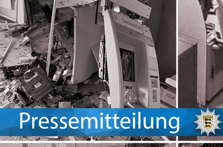 LKA-BW: Polizei, Banken und Versicherungen in Baden-Württemberg intensivieren Maßnahmen gegen Angriffe auf Geldautomaten