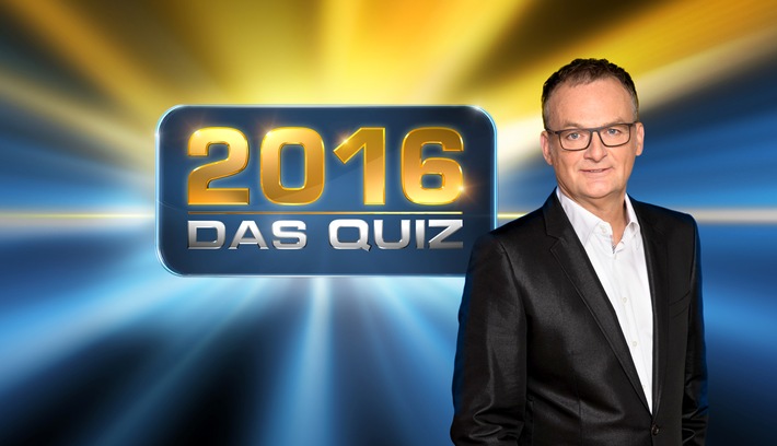 Das Erste / &quot;2016 - Das Quiz&quot;: Frank Plasbergs großer Jahresrückblick zum Mitraten und Mitspielen am Donnerstag, 29. Dezember 2016, um 20:15 Uhr