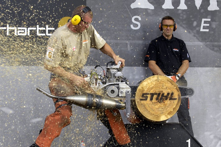 Einladung zur STIHL® TIMBERSPORTS® Weltmeisterschaft Internationale Sportholzfäller-Elite trifft sich am 13. September 2009 in Brienz/BE