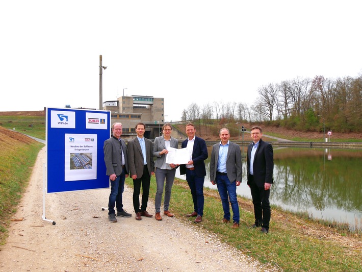 Auftragsgewinn: Bauer Spezialtiefbau an Neubau der Schleuse Kriegenbrunn beteiligt