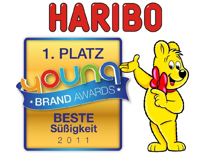 YoungBrandAwards 2011 - HARIBO ist Deutschlands beliebteste Jugendmarke (mit Bild)