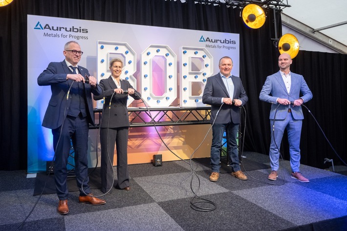 Press release: Aurubis inaugurates new recycling plant in Olen to recover more valuable metals