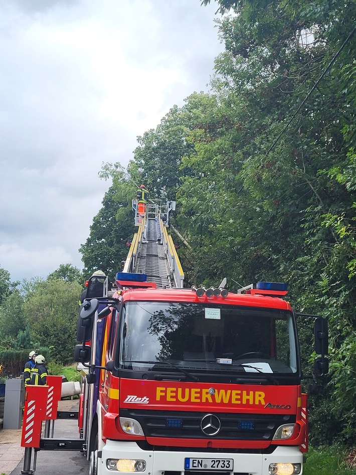 FW-EN: Mehrere wetterbedingte Einsätze