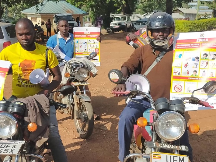 DR Kongo und Uganda: Handicap International im Einsatz gegen die Ebola-Epidemie