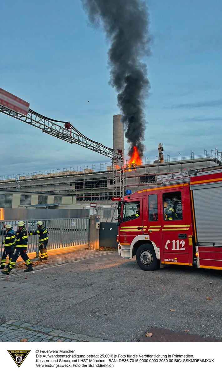 FW-M: Wochenendrückblick der Feuerwehr München für den 31. Oktober bis 2. November 2025