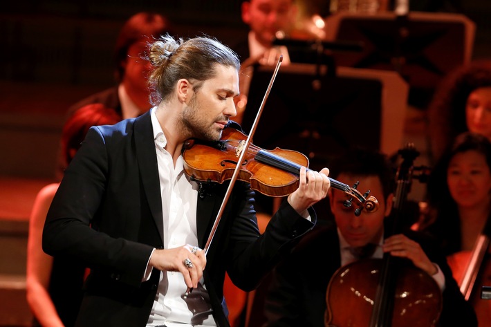 "David Garrett & Brahms on Tour" / ZDF begleitet Star-Virtuosen bei Konzert in Berlin (BILD)