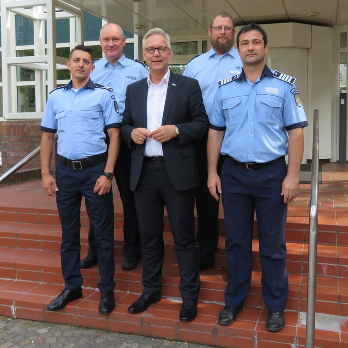 POL-DO: Dortmunder Polizeipräsident begrüßt rumänische Polizeibeamte
