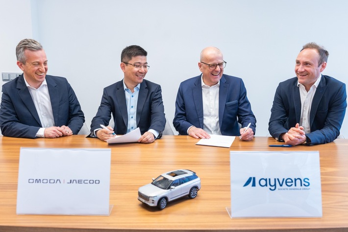Ayvens und OMODA & JAECOO schließen strategische Partnerschaft für den deutschen Markt