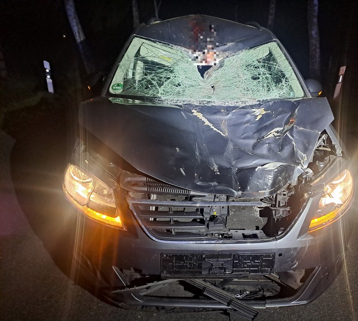 POL-STD: Kupferdiebe in Hammah, Auto prallt mit Pferd zusammen - zwei Insassen leicht verletzt