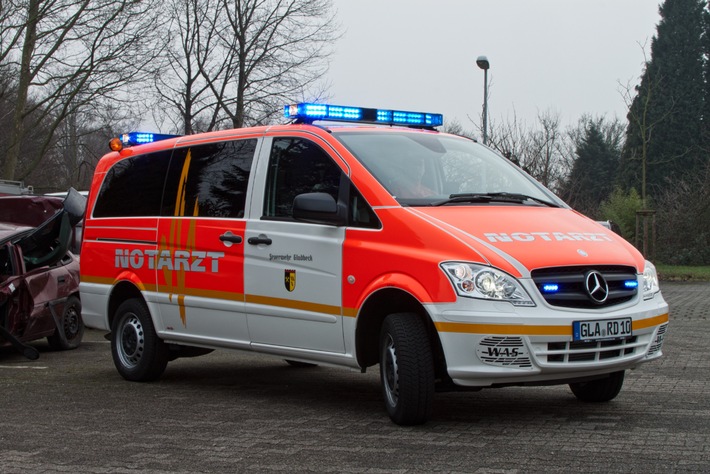 FW-GLA: Sieben jähriges Kind wurde Pfingsmontag gegen 20:20 Uhr in Gladbeck schwer Verletzt.