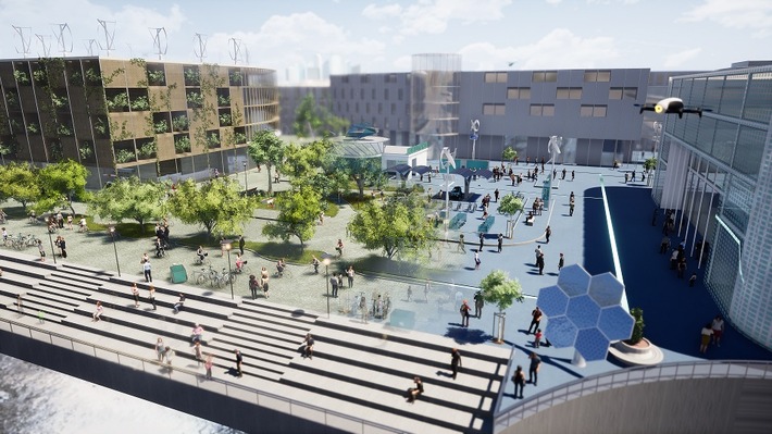 Wohnen und Arbeiten auf einem Campus_Masterplan Digitalparks Rheinische Revier © Drees & Sommer.jpg