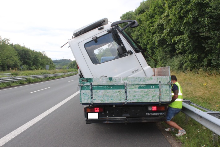 POL-PDKL: Verkehrsunsicherer Lastwagen
