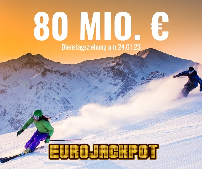 Mega-Jackpot lädt zum Träumen ein: 80 Millionen Euro warten bei Eurojackpot