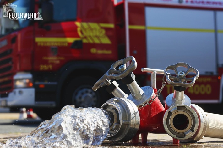 FW Frankenthal: Erneute Störung der Trinkwasser- / Löschwasserversorgung in Frankenthal