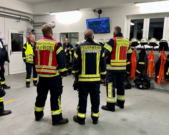 FFW Fredenbeck: Feuerwehr zu nächtlicher Personensuche alarmiert