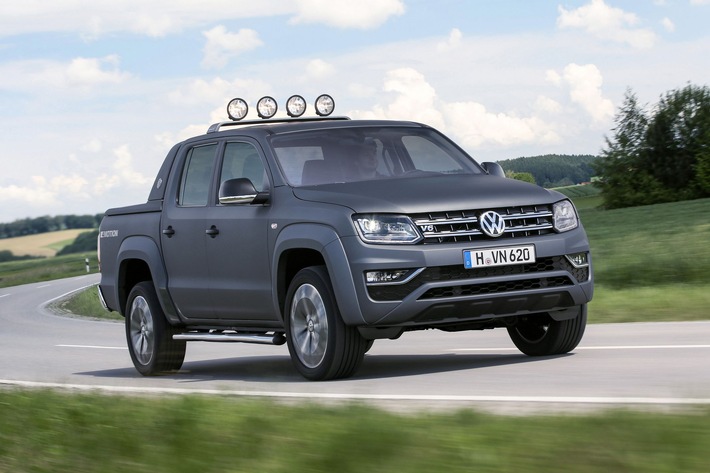 Fährt souverän an die Spitze: Amarok mit 