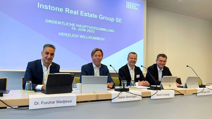 Pressemitteilung: Instone Real Estate Group SE - Hauptversammlung beschließt Dividenden-Ausschüttung von 0,35 Euro pro Aktie; Sabine Georgi und Stefan Mohr neu im Aufsichtsrat