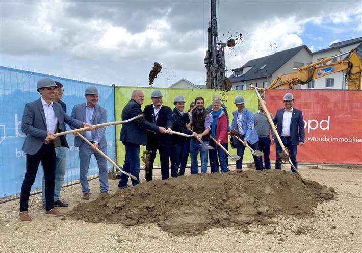 Aichwald-Schanbach: BPD feiert Spatenstich für 49 Wohnungen im ersten Bauabschnitt des Projekts „AICHWALD panorama“