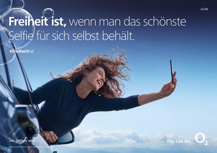 Neue o2 Kampagne rund um die mobile Freiheit: Mehr Selbstbestimmung im digitalen Alltag durch o2