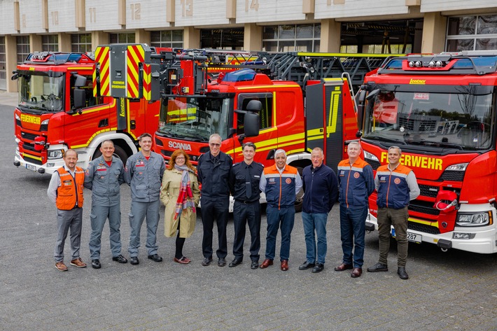 FW Bremerhaven: Brasilianische Delegation zu Gast bei der Feuerwehr Bremerhaven