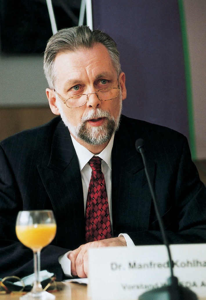 WELEDA-Geschäftsleiter wird Ökomanager 2002 / Zeitschrift &quot;Capital&quot;
und WWF Deutschland nominieren Dr. Manfred Kohlhase von WELEDA zum
Preisträger 2002