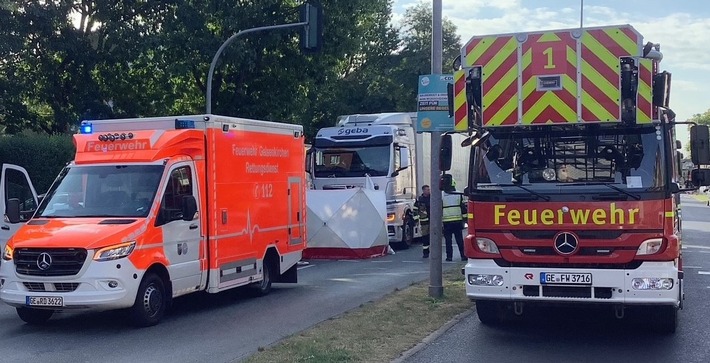 FW-GE: Verkehrsunfall mit Todesfolge