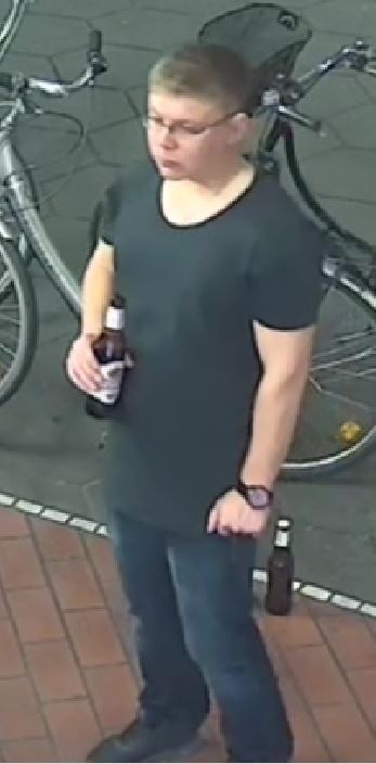 POL-RE: Marl: Bierflasche an Kopf geworfen - Öffentlichkeitsfahndung nach Täter