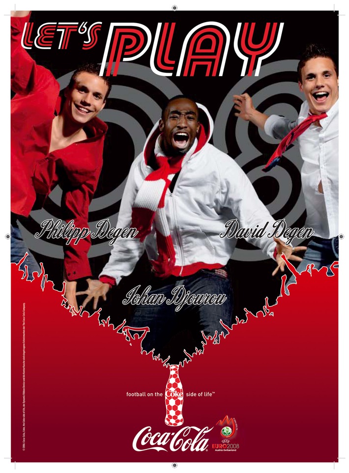 "Football on the Coke Side of Life" avec Johan Djourou, David et Philipp Degen