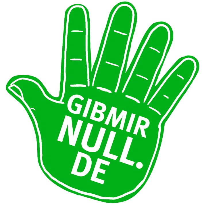BGHW: GIB MIR NULL! / Neue Kampagne für Handel und Warenlogistik / Arbeitsschutz kann Spaß machen / Berufsgenossenschaft bietet Mitmachmedien an