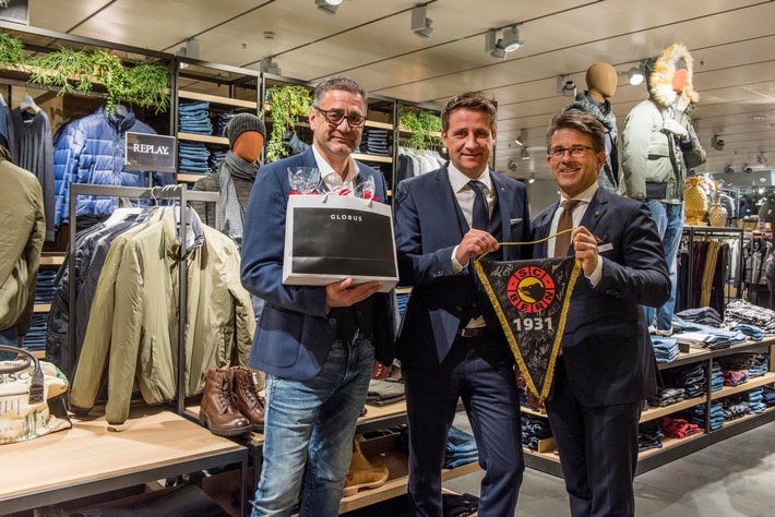 Globus stattet den SCB modisch aus