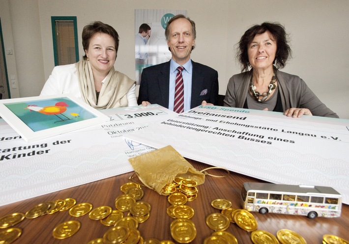 Spendenaktion für einen guten Zweck / Pharmaunternehmen MSD sammelt 6.000,- EUR für Kinderheim Putzbrunn und Begegnungsstätte Langau (mit Bild)