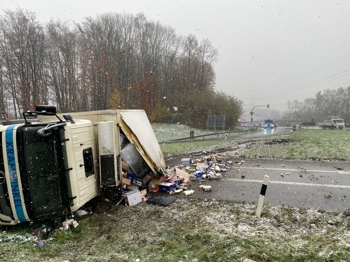 FW Witten: Verkehrsunfall auf der BAB 448