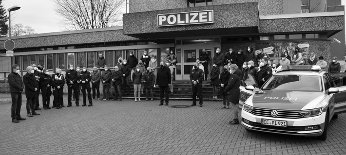 POL-CE: Celler Polizei gedenkt den getöteten Polizisten von Kusel
