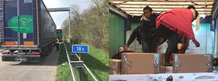 BPOL-BXB: LKW - Schleusung nach Deutschland aufgedeckt