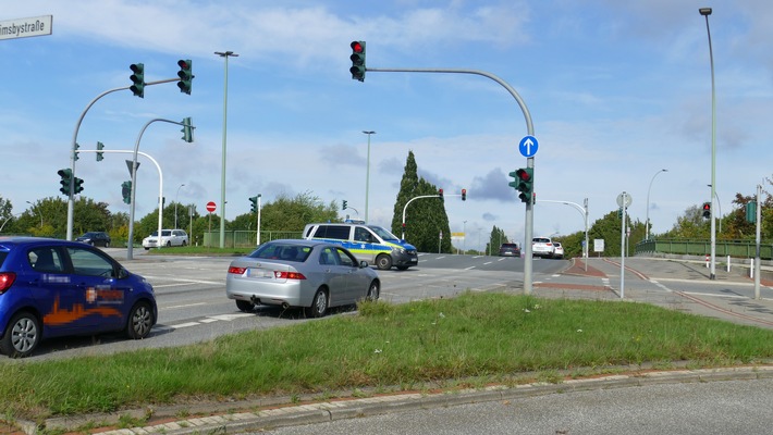 POL-Bremerhaven: Stadtweite Kontrollen: Polizei zieht Rotsünder aus dem Verkehr