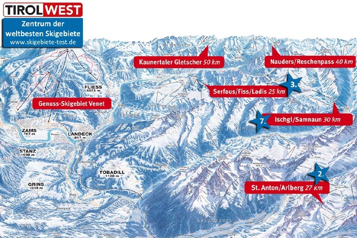 TirolWest - Zentrum der weltbesten Skigebiete - BILD