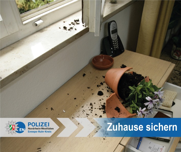 POL-EN: Ferienserie Teil II - Zuhause sichern