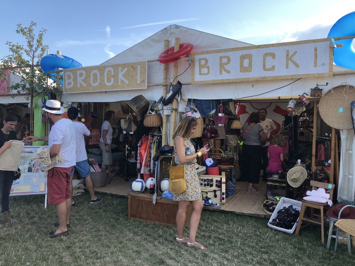 Mehr Platz zum Stöbern am Paléo-Stand der brocki.ch