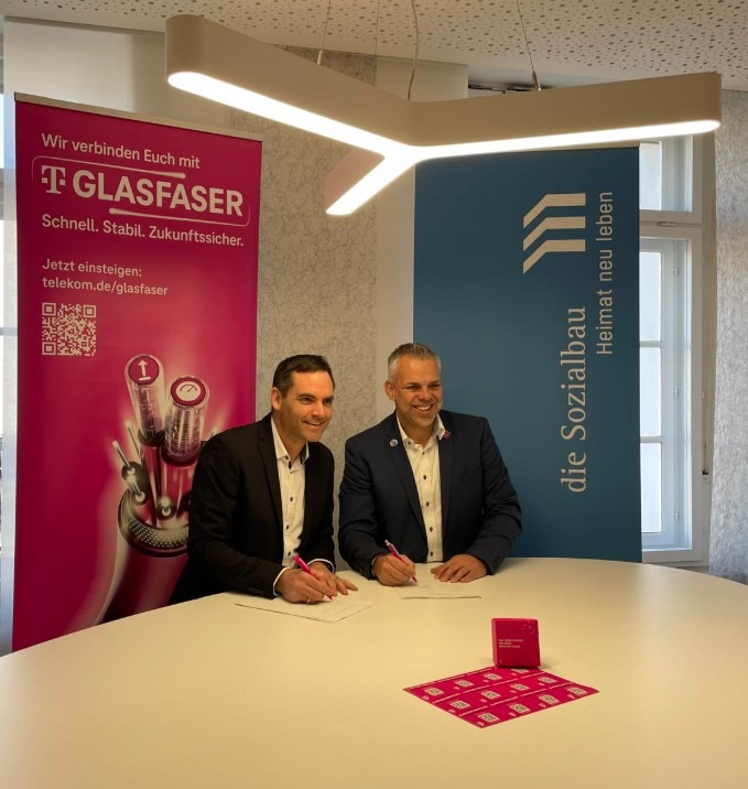 Glasfaser für 7.000 Einheiten bei Sozialbau Kempten