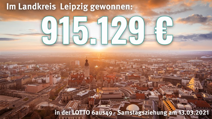 LOTTO-Sechser im Landkreis Leipzig gewonnen