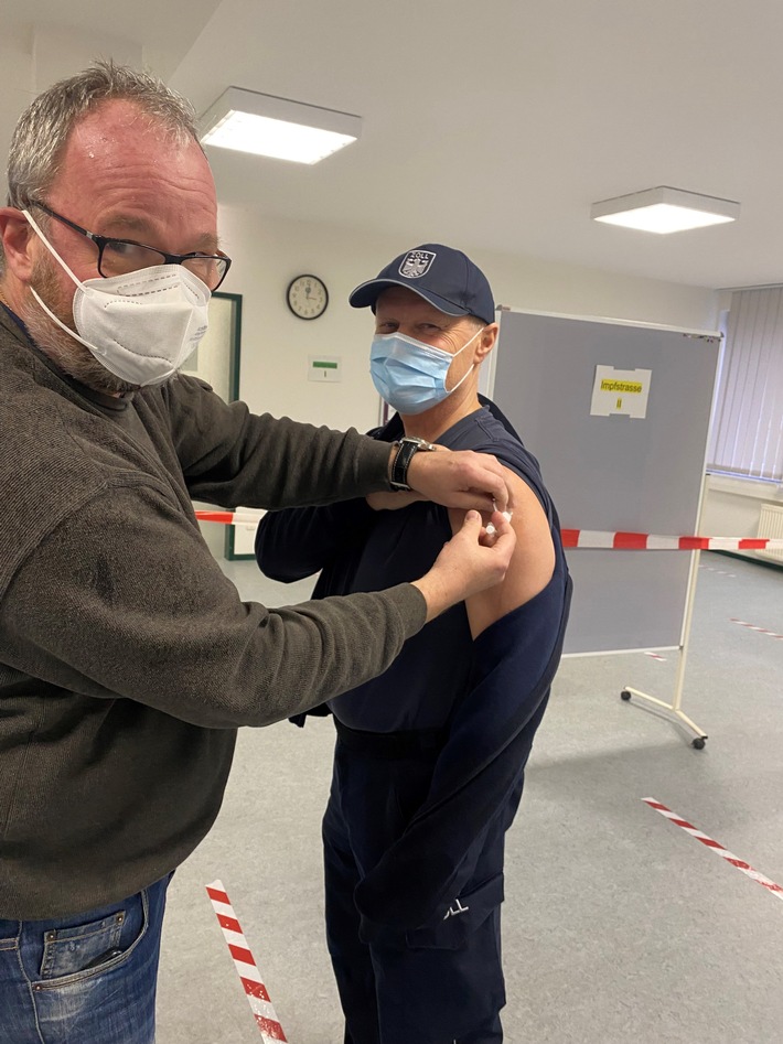 HZA-KR: Impfmarathon beim Hauptzollamt Krefeld