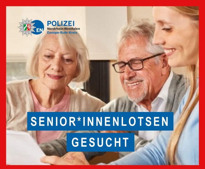 POL-EN: Ennepe-Ruhr-Kreis- Wir suchen Sie als Senior*innenlotsen in Schwelm!