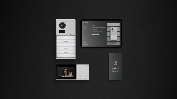 Smarte Türkommunikation ganz einfach mit Siedle IQ / Sicherheit, Komfort und Flexibilität im Alltag
