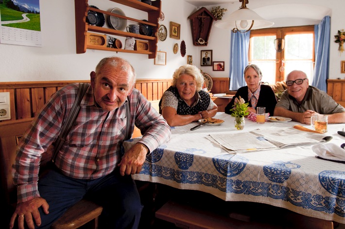 ZDF-Fernsehfilm &quot;Mein Vater, seine Freunde und das ganz schnelle Geld&quot;/  Posse mit Uwe Ochsenknecht, Sigi Zimmerschied und Gabriel Raab (BILD)